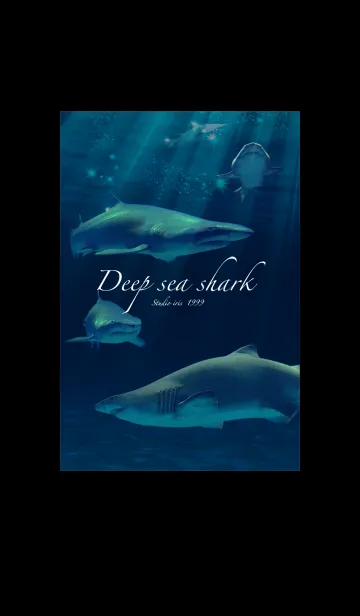 [LINE着せ替え] サメ 深海 Deep sea shark2の画像1