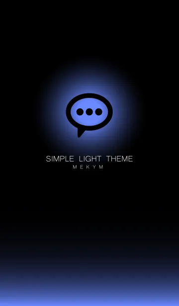 [LINE着せ替え] SIMPLE LIGHT ICON-GRADATION 25の画像1