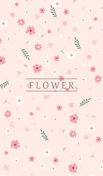 [LINE着せ替え] MANY FLOWERS PINK 6の画像1