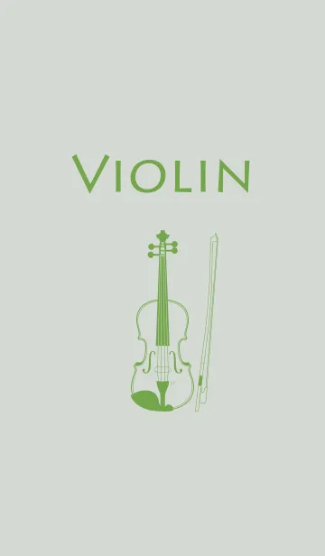 [LINE着せ替え] バイオリン ペールミストホワイトの画像1