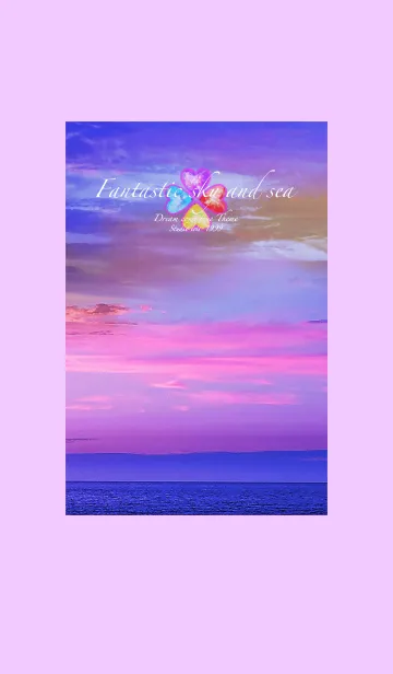 [LINE着せ替え] 幻想的な空と海 Fantastic sky and seaの画像1