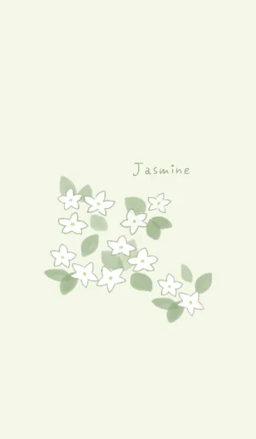 [LINE着せ替え] ジャスミンの画像1