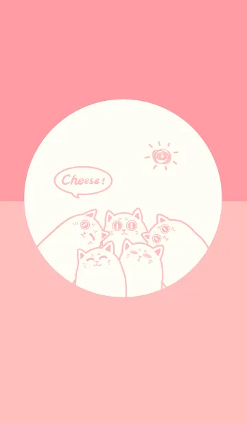 [LINE着せ替え] Meow...Cheese！ J-Sweet Macaronの画像1