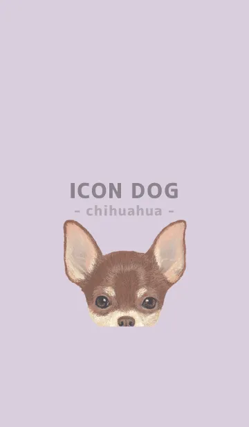 [LINE着せ替え] ICON DOG - チワワ - PASTEL PL/05の画像1