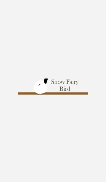 [LINE着せ替え] Snow Fairy Bird...9の画像1