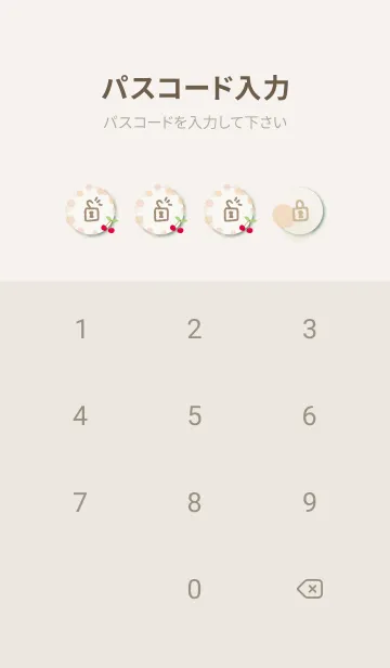 [LINE着せ替え] さくらんぼ 水玉11の画像4