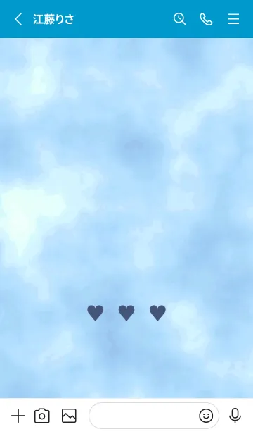 [LINE着せ替え] ♥♥♥27の画像2