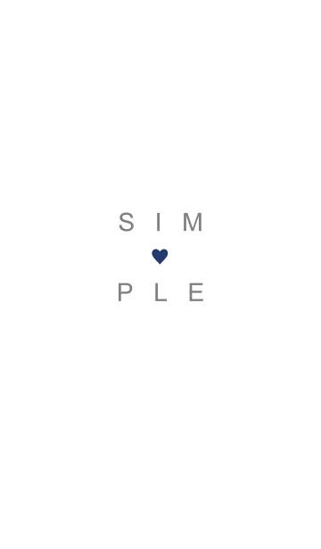 [LINE着せ替え] SIMPLE HEART-17の画像1