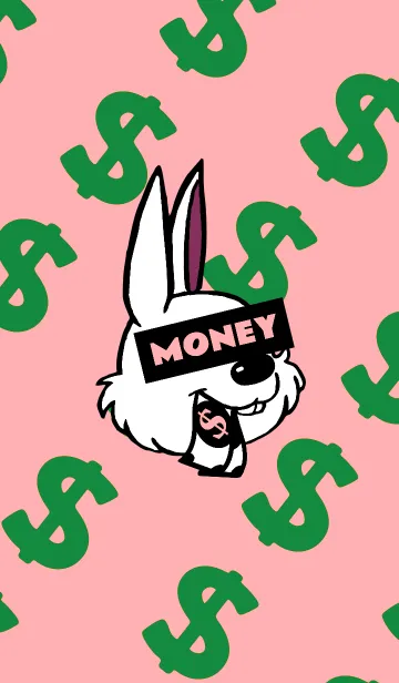 [LINE着せ替え] マネー ラビット 290の画像1