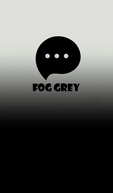 [LINE着せ替え] Black & Fog Grey  Theme V3 (JP)の画像1