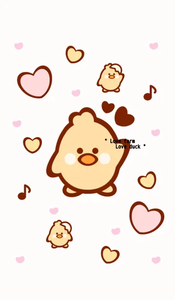 [LINE着せ替え] Cute little duck 2 :)の画像1