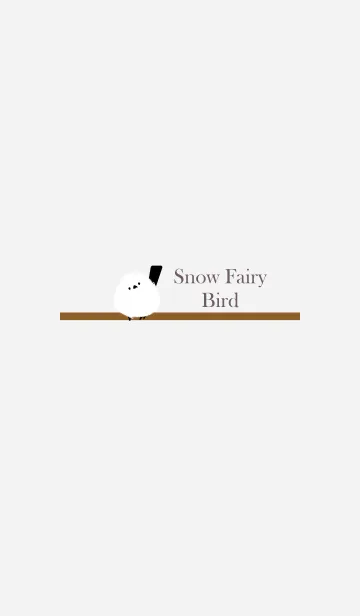 [LINE着せ替え] Snow Fairy Bird...10の画像1