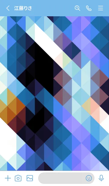 [LINE着せ替え] ジオメトリック 305の画像2