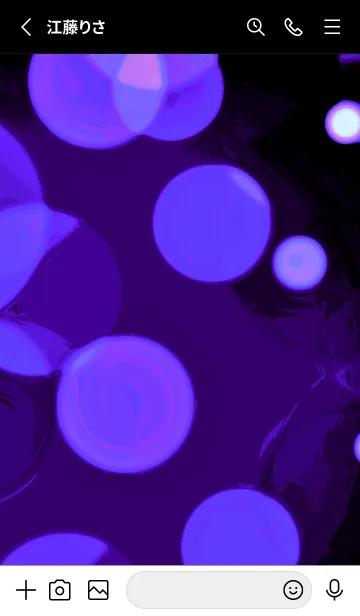 [LINE着せ替え] バブル スター 110の画像2