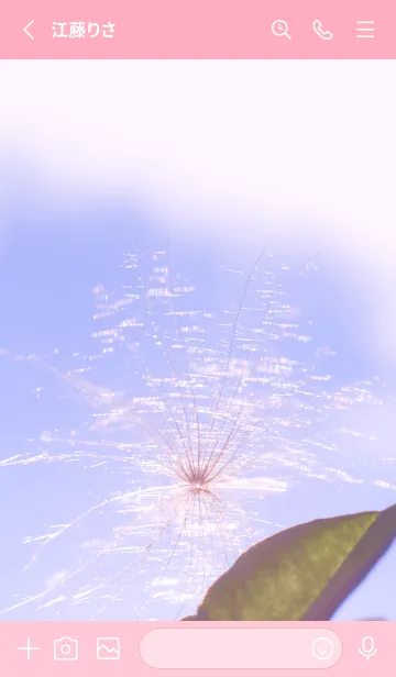 [LINE着せ替え] 幸運の妖精ケサランパサラン #Twinkle 5の画像2