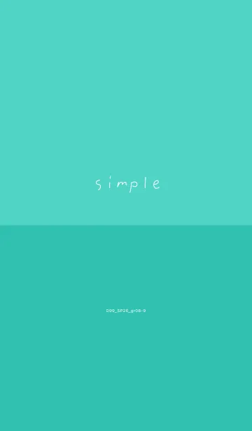 [LINE着せ替え] D99_26_グリーン8-9の画像1