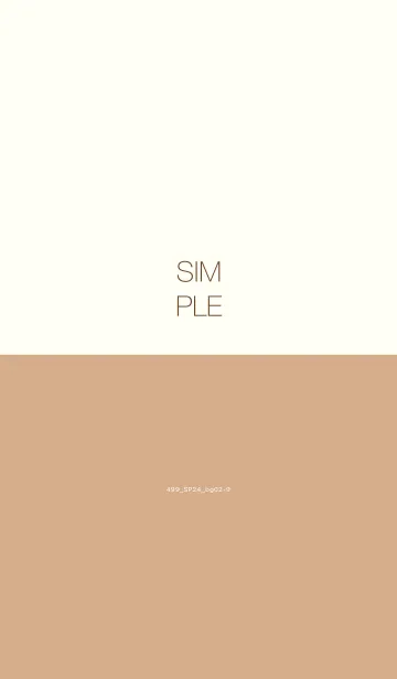 [LINE着せ替え] 499_24_ベージュ2-9の画像1