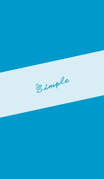 [LINE着せ替え] Simple Lines-Blue. Light gray blue Jの画像1