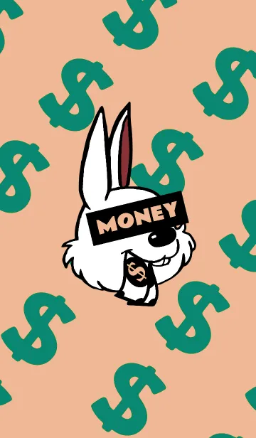 [LINE着せ替え] マネー ラビット 291の画像1