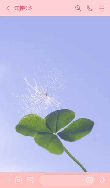 [LINE着せ替え] 幸運の妖精ケサランパサラン #30の画像2