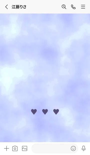 [LINE着せ替え] ♥♥♥28の画像2