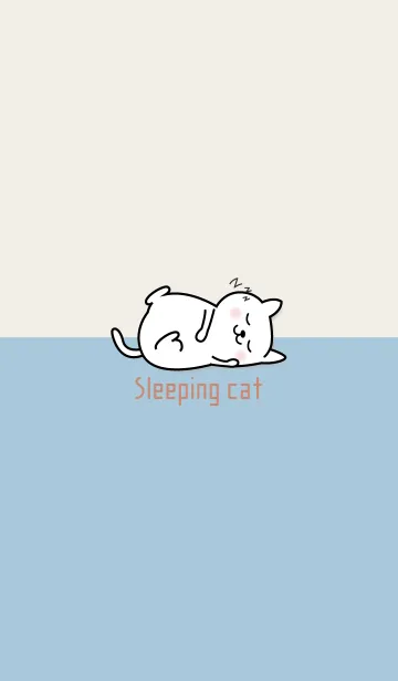 [LINE着せ替え] I am a Sleeping cat 62の画像1