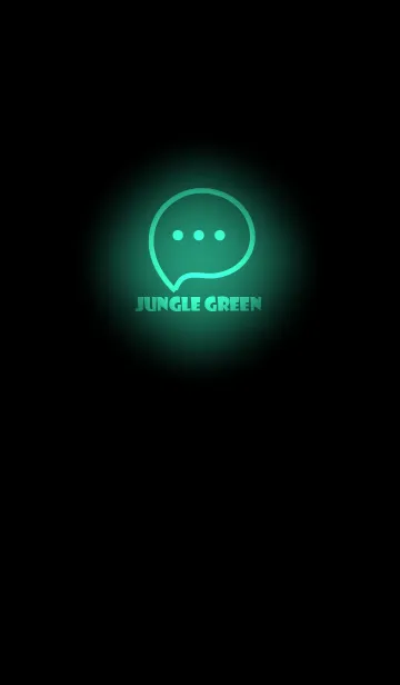 [LINE着せ替え] Jungle Green Neon Theme V3 (JP)の画像1