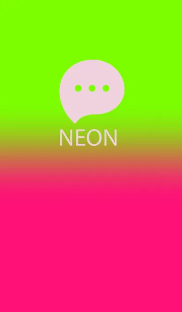 [LINE着せ替え] Neon Green & Neon Pink  V3 (JP)の画像1