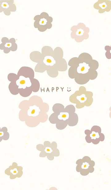 [LINE着せ替え] 6色の花輪24の画像1