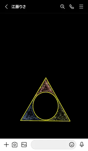 [LINE着せ替え] 魅惑的な三角形の画像2