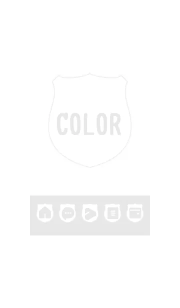 [LINE着せ替え] bw color V08の画像1