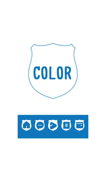 [LINE着せ替え] bw color V09の画像1