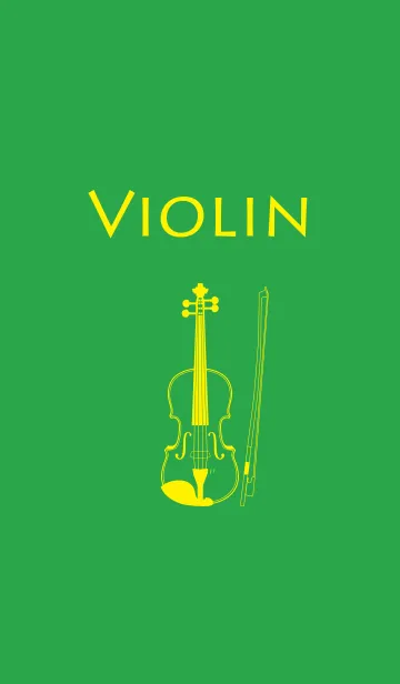 [LINE着せ替え] バイオリン 鸚緑の画像1