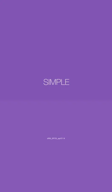 [LINE着せ替え] d99_25_パープル1-9の画像1