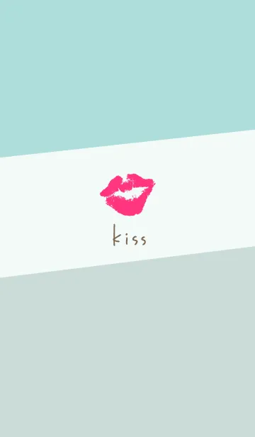 [LINE着せ替え] キス シンプル14の画像1