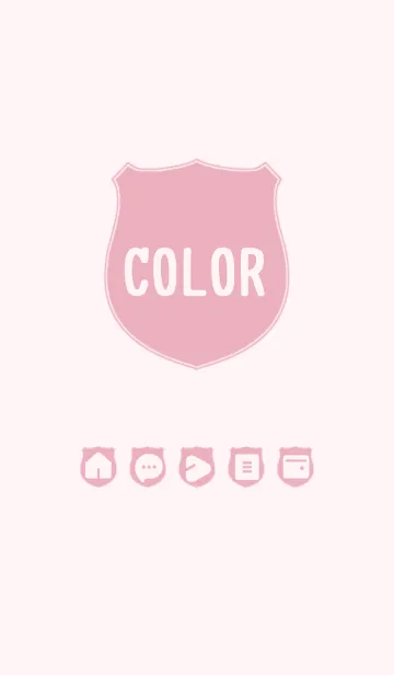 [LINE着せ替え] pink color V10の画像1