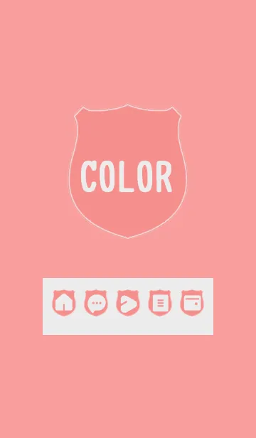 [LINE着せ替え] red color V06の画像1