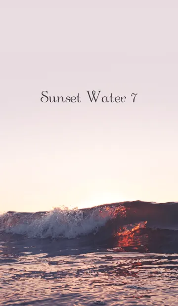 [LINE着せ替え] SunsetWater 7の画像1