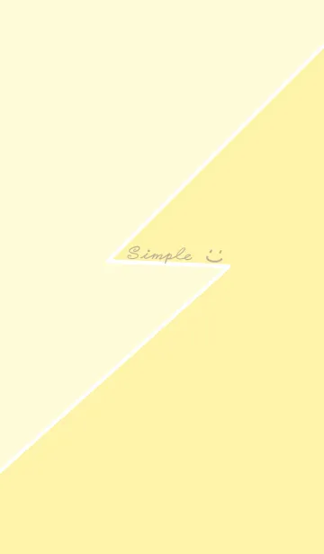 [LINE着せ替え] LightningJ-Cream Yellowの画像1