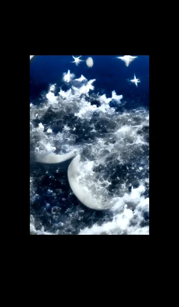 [LINE着せ替え] 夜の月 月の海 #4ic0_8。の画像1