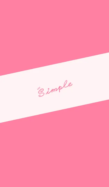 [LINE着せ替え] Simple Lines-Pink. Light Grey Jの画像1