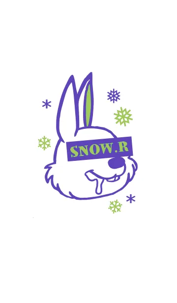 [LINE着せ替え] スノー ラビット _3の画像1