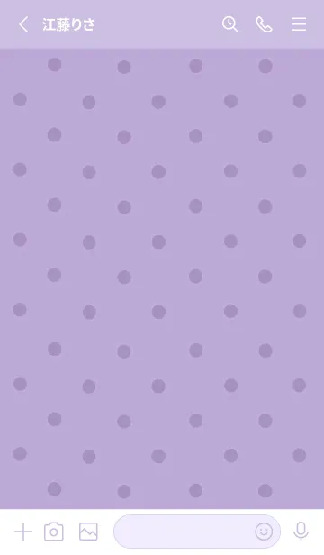 [LINE着せ替え] シンプル ミニ ドット 161の画像2