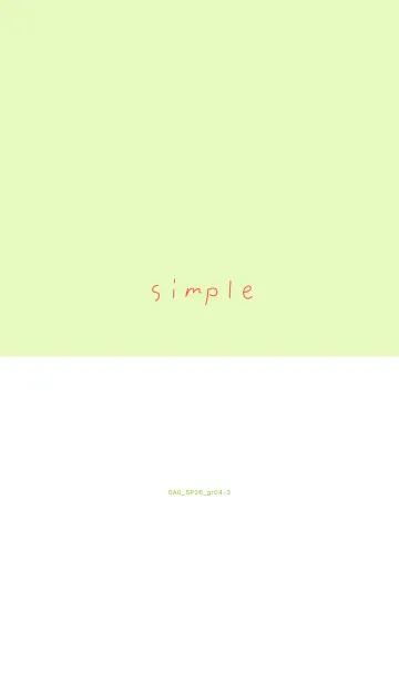 [LINE着せ替え] 0A0_26_グリーン4-3の画像1