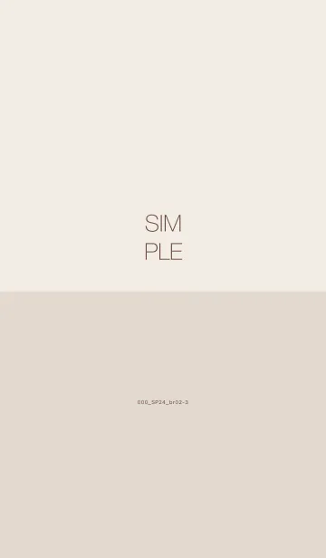 [LINE着せ替え] 000_24_ブラウン2-3の画像1