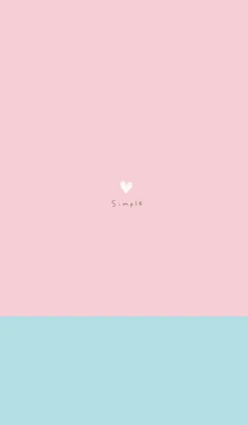 [LINE着せ替え] ピンク×水色。の画像1