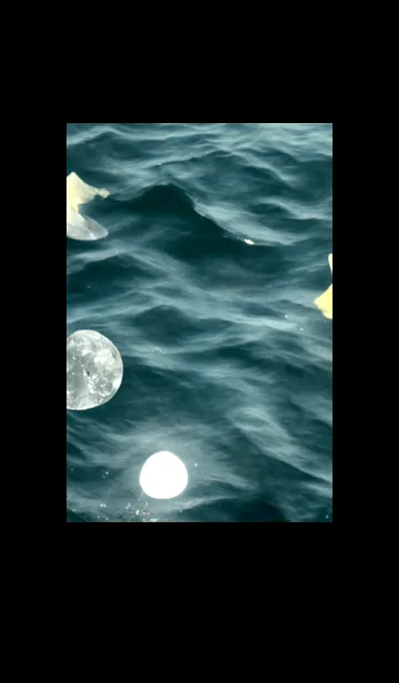 [LINE着せ替え] 夜の月 月の海 #4jbg_24。の画像1