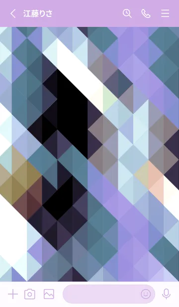 [LINE着せ替え] ジオメトリック 306の画像2