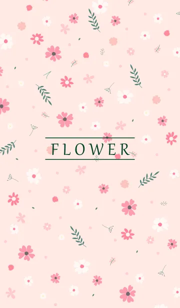 [LINE着せ替え] MANY FLOWERS PINK 12の画像1