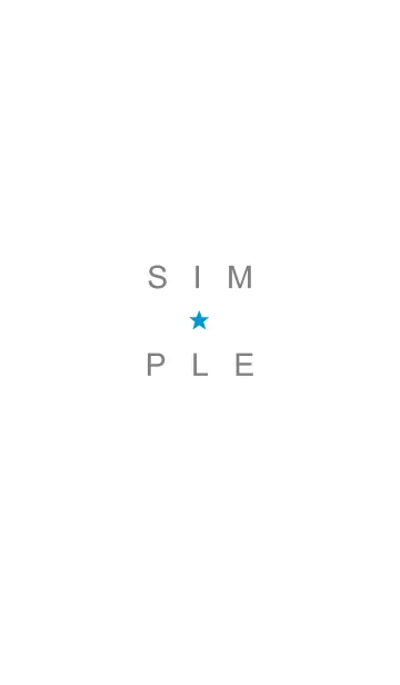 [LINE着せ替え] SIMPLE STAR-7の画像1